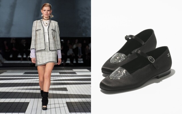 CHANEL芭蕾舞鞋最新上架：結合 Mary Jane 外形、綴上珍珠和寶石的 Ballet Flats，心已經被偷走了！