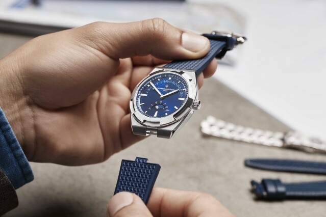 Overseas 自動上鍊腕錶在設計上更加便捷