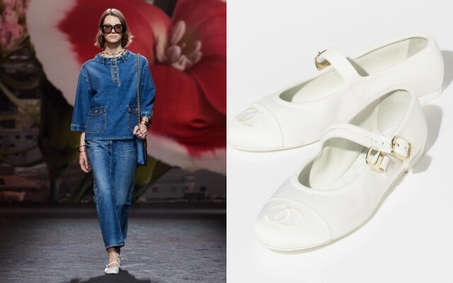 CHANEL芭蕾舞鞋最新上架：結合 Mary Jane 外形、綴上珍珠和寶石的 Ballet Flats，心已經被偷走了！