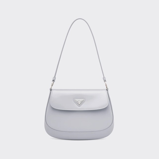 Prada Cleo 拋光皮革揭蓋掛肩手袋 $19,900 Prada Cleo 拋光皮革揭蓋掛肩手袋 $19,900