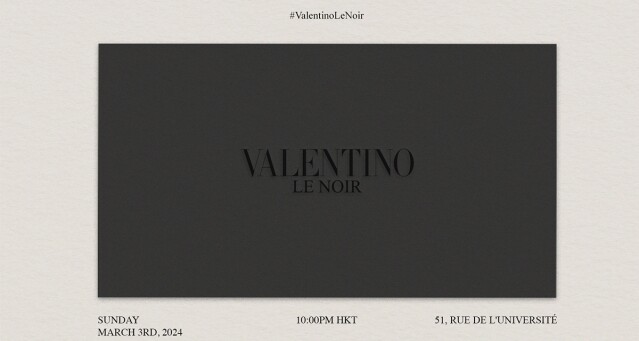 巴黎直擊：Valentino 2024 秋冬系列