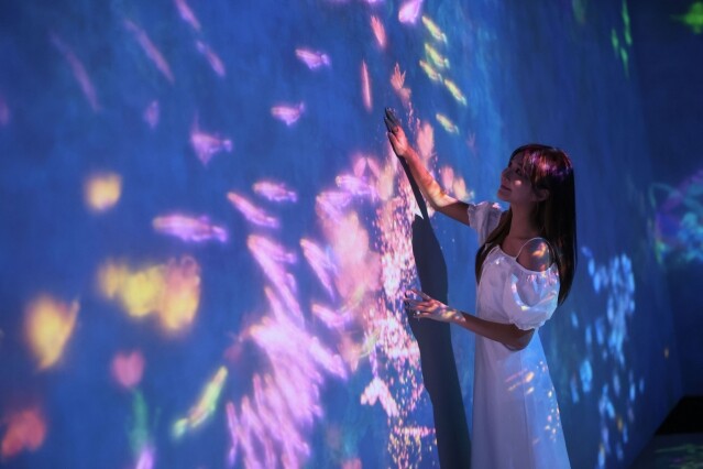 「teamLab 共創！未來園」展覽