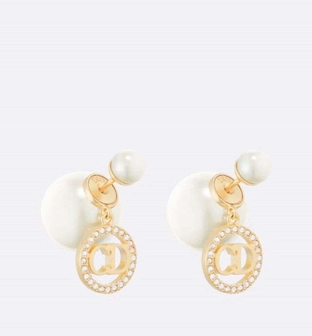 珍珠耳環推介：Dior Tribales Earrings $4,800
