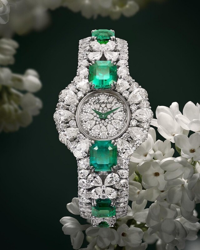 Chopard 亦為大家帶來了 2 款精美的高級珠寶腕表