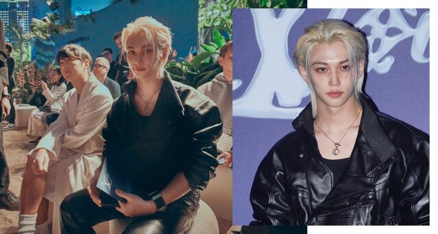 Stray Kids Felix 亮相 LV 香港時裝騷！驚喜與宋仲基同框合照、帥氣臉龐成為全晚最耀眼的存在