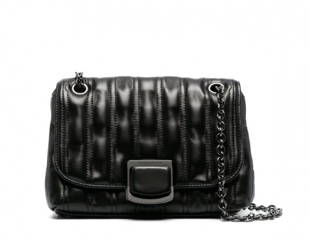 Longchamp brioche 小羊皮手袋