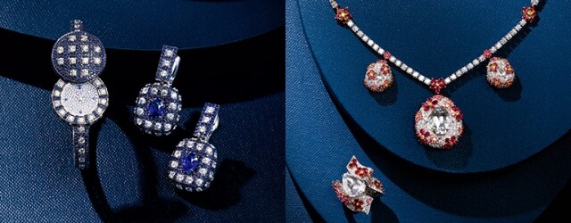Dior 以印花、格紋幻化成的立體高級珠寶