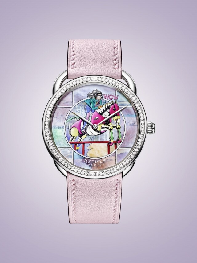 Hermes 腕錶 Arceau Wow 的精湛工藝令人讚嘆