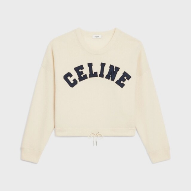 名牌冷衫推介：Celine Logo 毛衣
