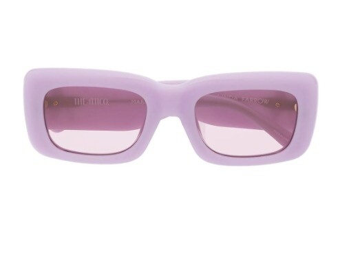 Linda Farrow X The Attico 紫色太陽眼鏡 $1,350