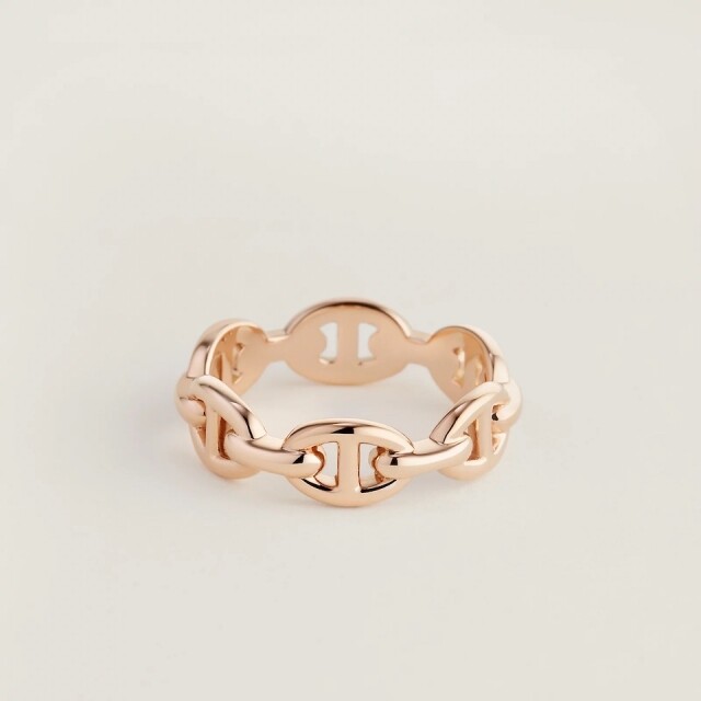 Hermes Chaine d'ancre Enchainee ring, small model Hermes Chaine d'ancre Enchainee ring, small model