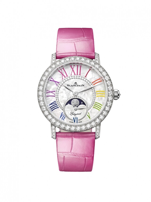 Blancpain Ladybird Colors 系列全新腕錶登場!首推迷人珊瑚藍與個性化更換錶帶配色腕錶 Blancpain Ladybird Colors 系列全新腕錶登場!首推迷人珊瑚藍與個性化更換錶帶配色腕錶