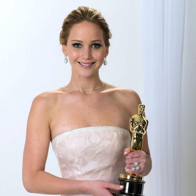 憑著電影《飢餓遊戲》系列等成名作走紅的 Jennifer Lawrence 的演藝事業成績有目共睹