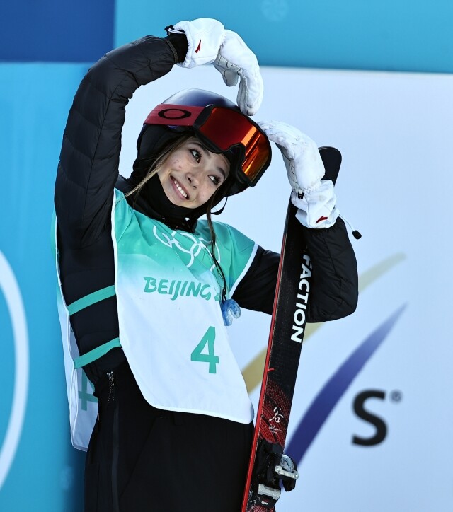 女子大跳台是谷愛凌在北京冬奧的首次亮相