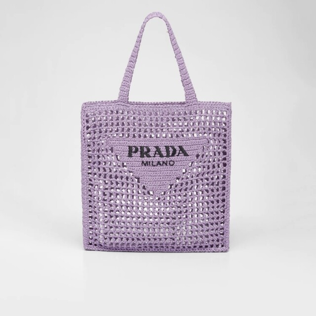 名牌網袋推薦：Prada Raffia 手袋 $15,500
