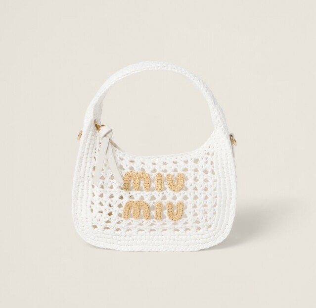 Miu Miu wander 半月形手袋