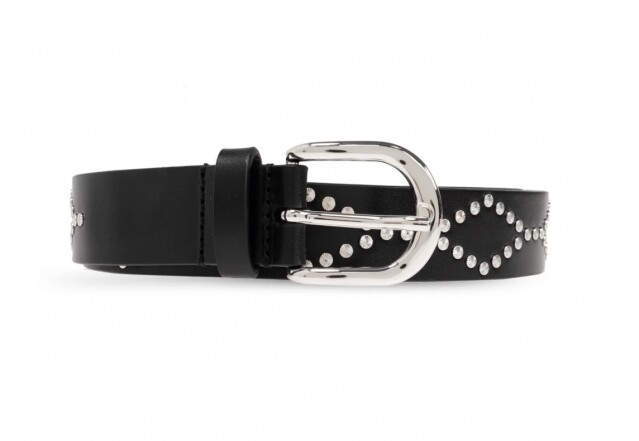 Isabel Marant 黑色皮革腰帶
