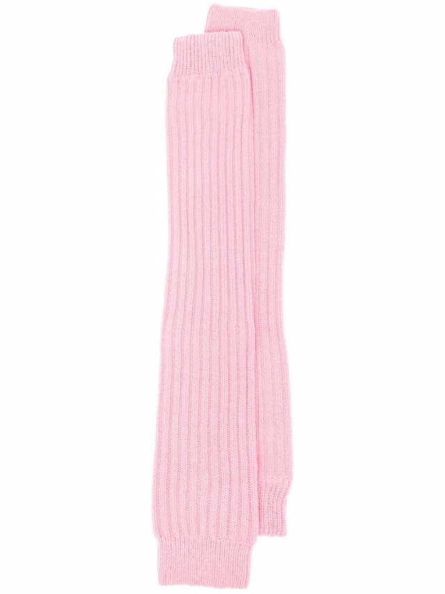 Leg Warmer 推薦：Miu Miu 粉紅色襪套 $5,600