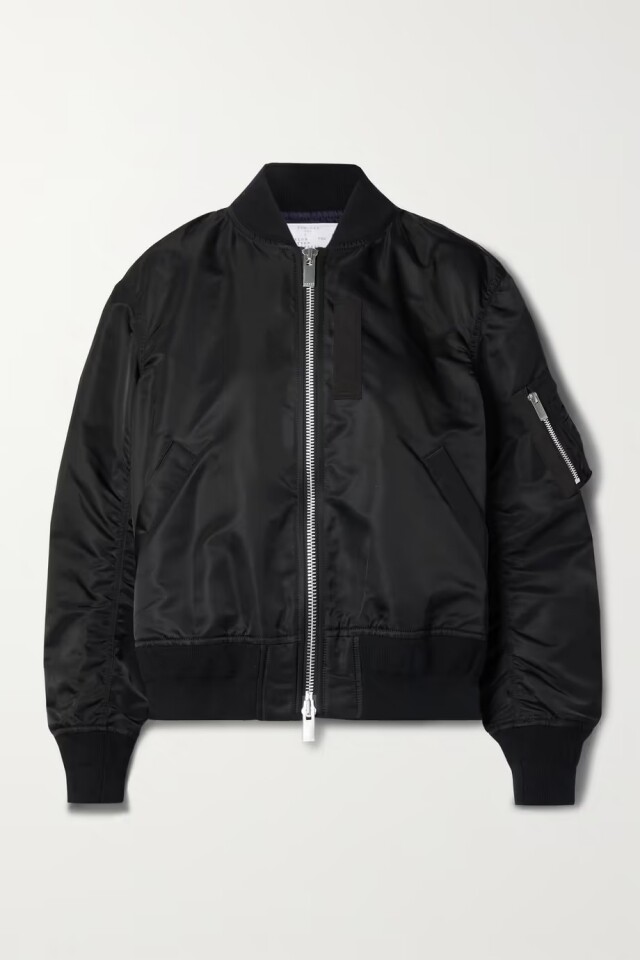 Bomber Jacket 推薦:Sacai MA-1 外套 $6,300 Bomber Jacket 推薦:Sacai MA-1 外套 $6,300