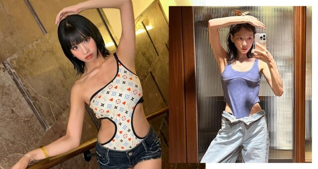 最近韓國女星都這樣穿連身衣！大熱 Bodysuit 穿搭法，讓你打造出可性感可型格的高級感造型