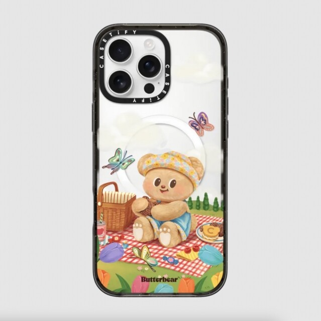 Casetify Picnic Butterbear 手機殼 MagSafe 兼容