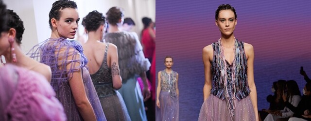 Giorgio Armani 2022 春夏系列的浪漫優雅度假裝束