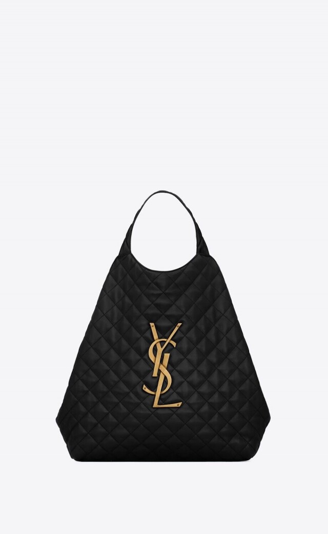 名牌 Tote Bag 推介：Saint Laurent ICARE maxi shopping bag in quilted lambskin $36,500