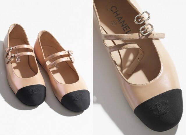 CHANEL芭蕾舞鞋最新上架：結合 Mary Jane 外形、綴上珍珠和寶石的 Ballet Flats，心已經被偷走了！