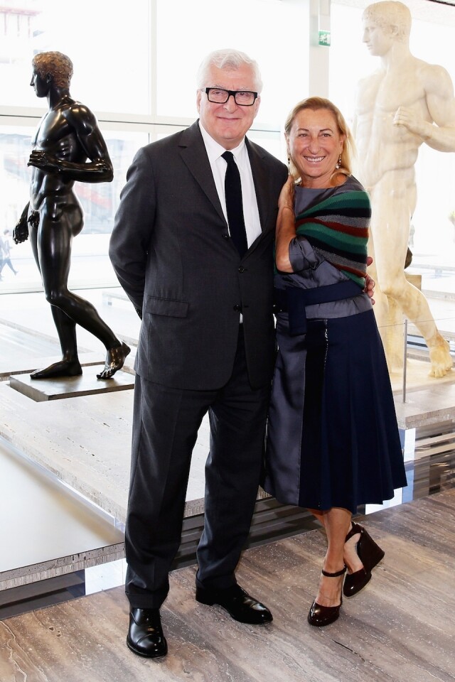 Miuccia Prada 主要負責創意設計 Miuccia Prada 主要負責創意設計