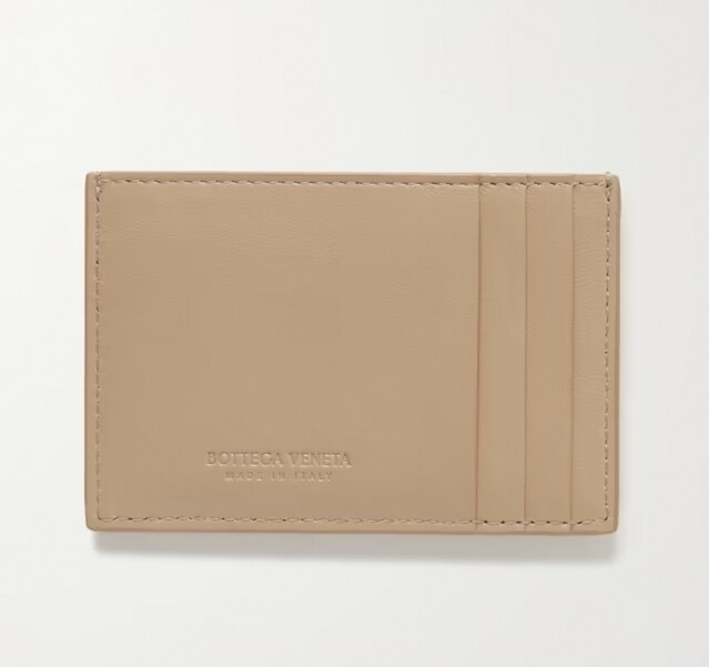 Bottega Veneta 皮革卡片套  $2,600