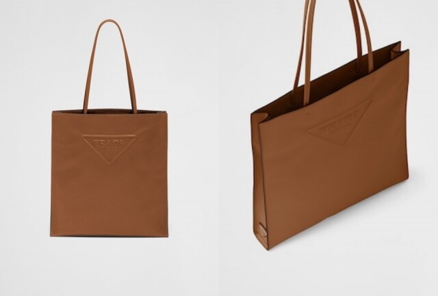 名牌 Tote Bag 推介：Prada Leather Tote Bag $21,500