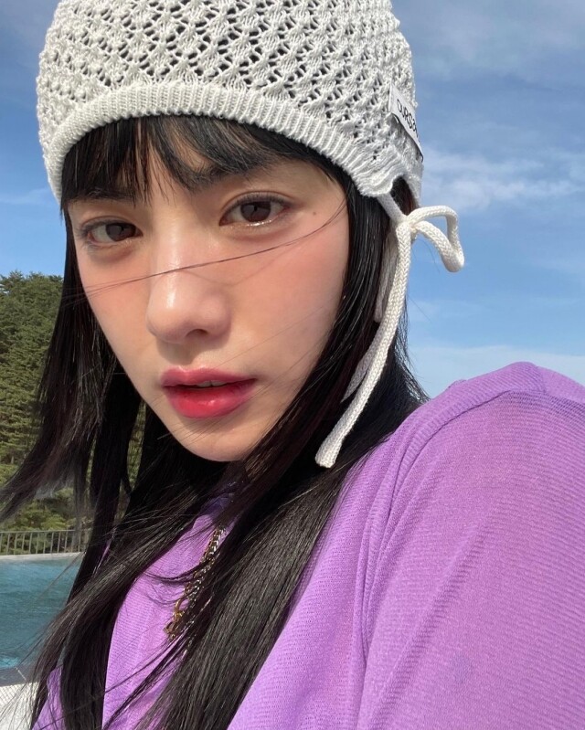 Nana 本身臉型充滿立體感,五官比例恰到好處 Nana 本身臉型充滿立體感,五官比例恰到好處