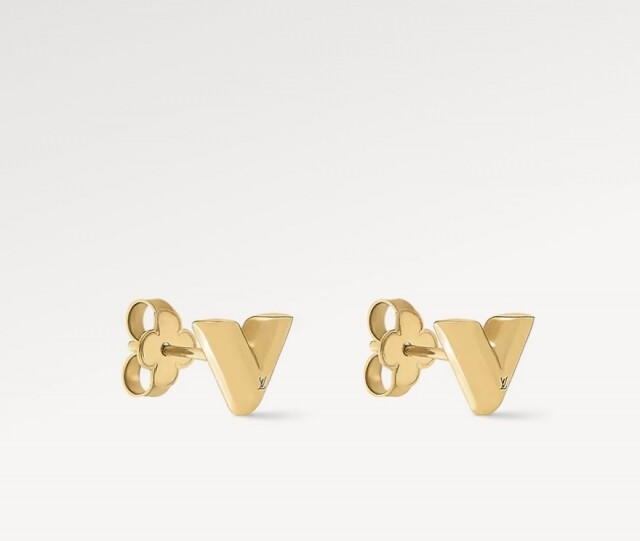 Louis Vuitton Essential V 金屬耳釘 $2,700