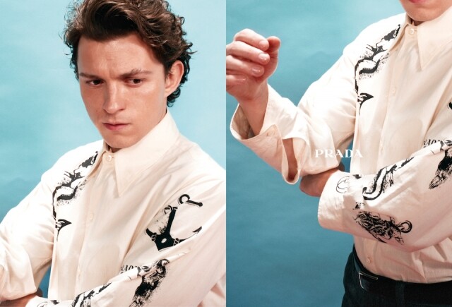 蜘蛛俠 Tom Holland 擔任 Prada 廣告主角 蜘蛛俠 Tom Holland 擔任 Prada 廣告主角