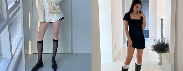 長襪造型時尚又能修飾腿型！由 Bella Hadid、Blackpink Jennie 示範 high socks 穿搭技巧