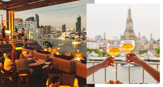 曼谷打卡餐廳｜10 間無敵夜景曼谷空中餐廳、天台 Sky Bar、河畔餐廳推介