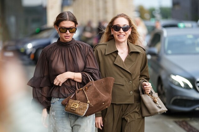 「Two Bags Trend」手袋潮流示範