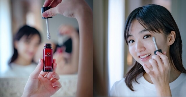 全新CHANEL一號紅山茶花眼部精華  以年輕眼眸展望CHANEL 融匯美容哲學