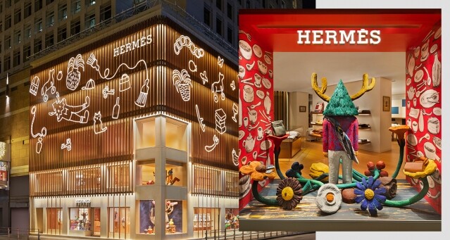 Hermès 香港獨家冬日櫥窗空降中環旗艦店！連愛馬仕都賞識的日本新銳當代藝術家平子雄一是誰？