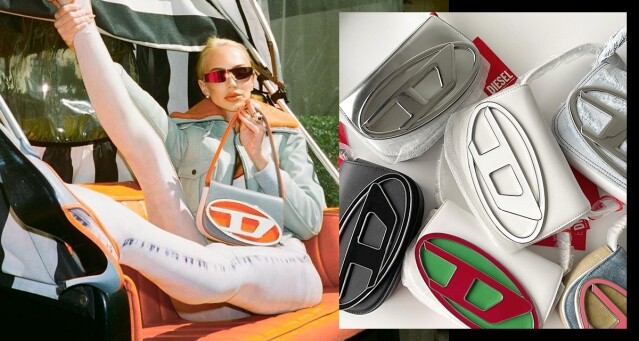 Diesel 乘著 Y2K 熱潮再度人氣高漲！性感 D 字 logo 上衣、親民價格手袋成歐美潮人必備單品