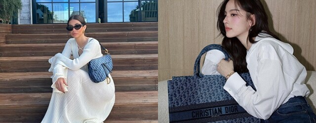 丹寧風永不褪流行！Dior 推出Denim Oblique 牛仔布系列手袋，型