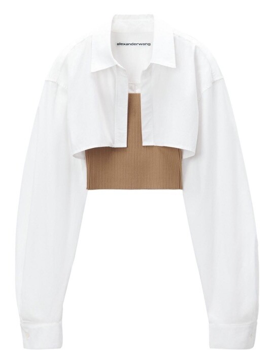 Alexander Wang 假兩件恤衫 $3,060
