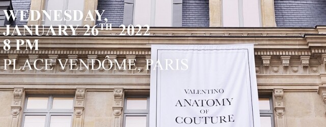 巴黎直擊：Valentino 2022 春夏高級訂造服系列