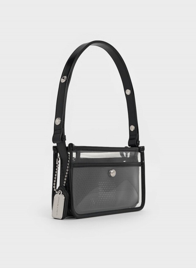 Charles & Keith Norah 肩背果凍包 Charles & Keith Norah 肩背果凍包