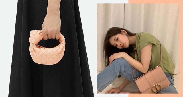 「Peach Puzz 柔和桃」名牌手袋令人一看心動！Pantone 2024 年度代表色引爆少女心