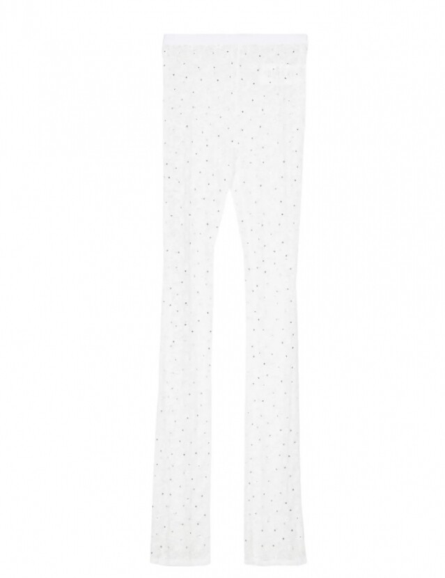 Alessandra Rich 白色蕾絲絲襪 $2,808