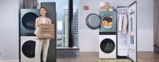 經時裝造型師認可! LG Objet Collection Wash Tower 與 LG Styler 讓衣物保持好質量,為家 居空間添上品味好質感 經時裝造型師認可! LG Objet Collection Wash Tower 與 LG Styler 讓衣物保持好質量,為家 居空間添上品味好質感