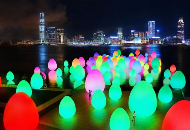 香港藝術月 2024 推薦必去| teamLab 維港發光蛋藝術裝置、西班牙畫廊、維港巨型數碼創作等多元藝文展覽