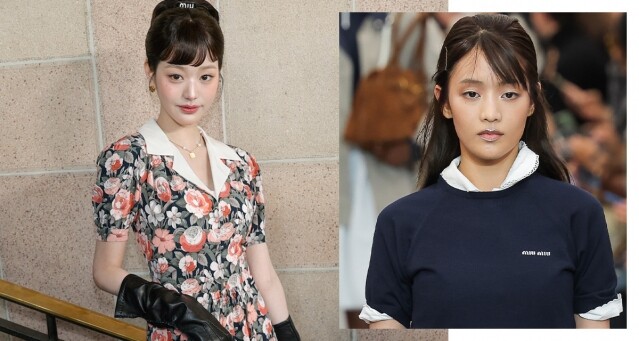 放送 IVE 張員瑛、(G)I-DLE Minnie 更多美照！MIU MIU 2025 春夏系列時裝秀的重點解析