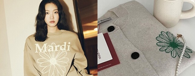 韓國小眾品牌 Mardi Mercredi｜出鏡率極高的小雛菊衛衣、冷衫